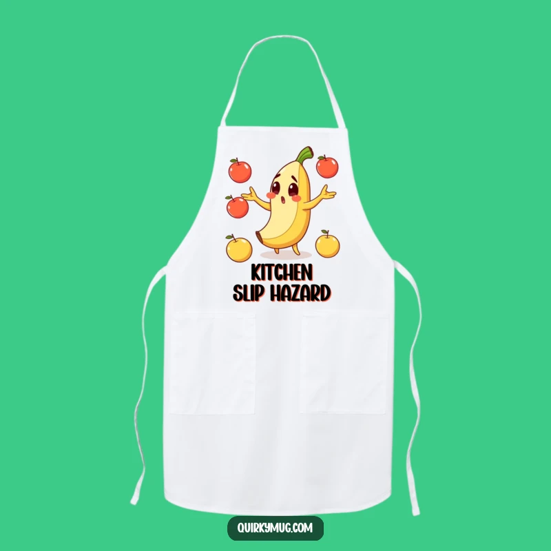 Funny Banana Juggling Apron - Keep Clean During Slippery Situations