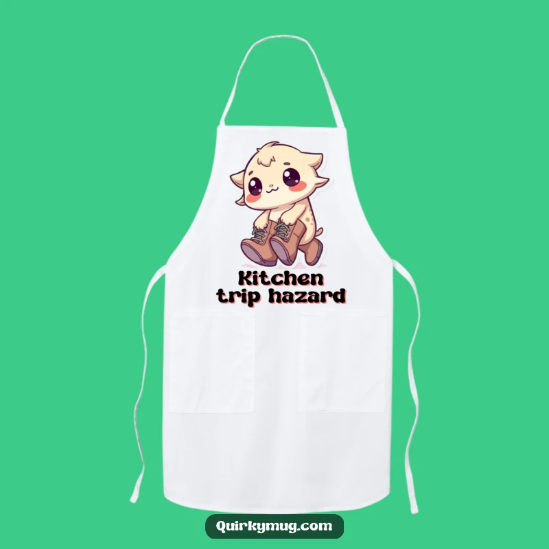 Funny Tripping Creature Apron: Cook with Comedy, Fantastic Funny Gift for Kitchen Klutzes!