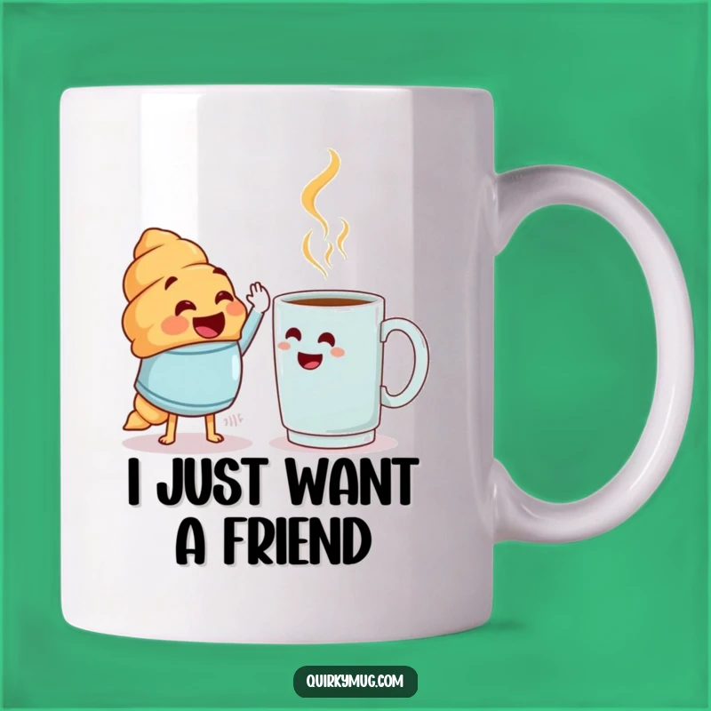 Funny Croissant vs. Mug Mug: The Ultimate Funny Gift for Breakfast Lovers