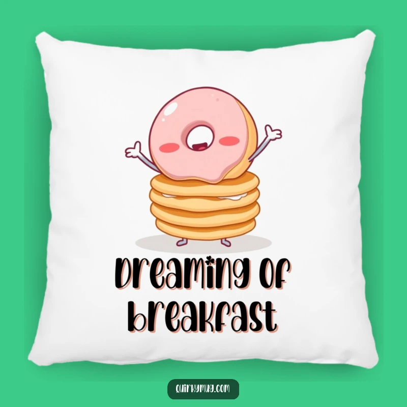 Cute Funny Donut Pillow - Wobbly Pancake Balance Cushion Gift