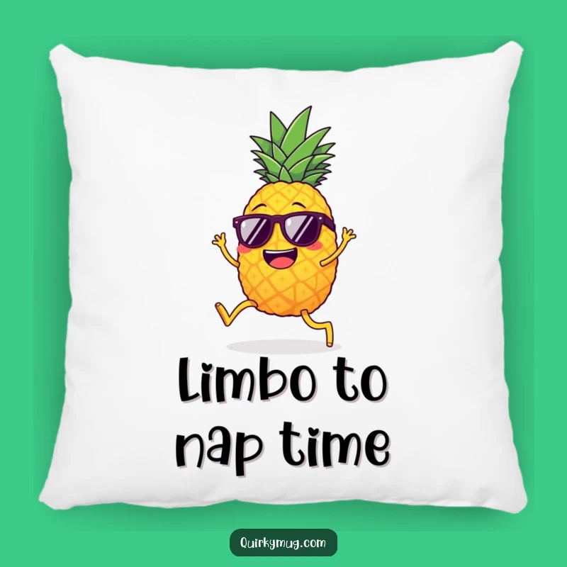 Funny Limbo Pineapple Pillow: Soft Giggling Fruit, Comfy Funny Gift!