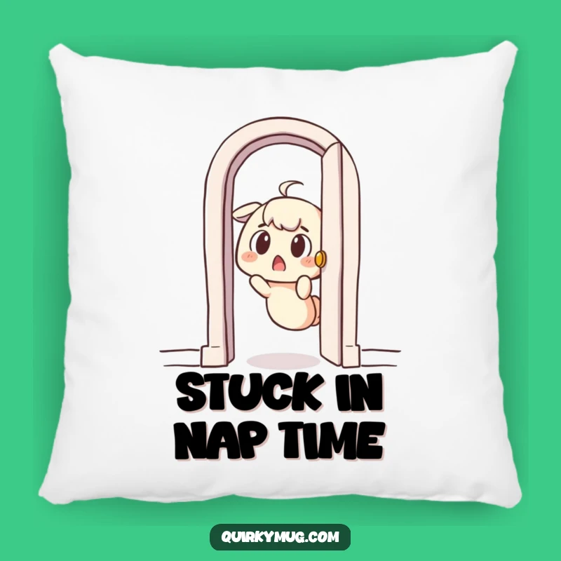 Funny Stuck Character Pillow: Cozy Comfort for Your Funny Moments