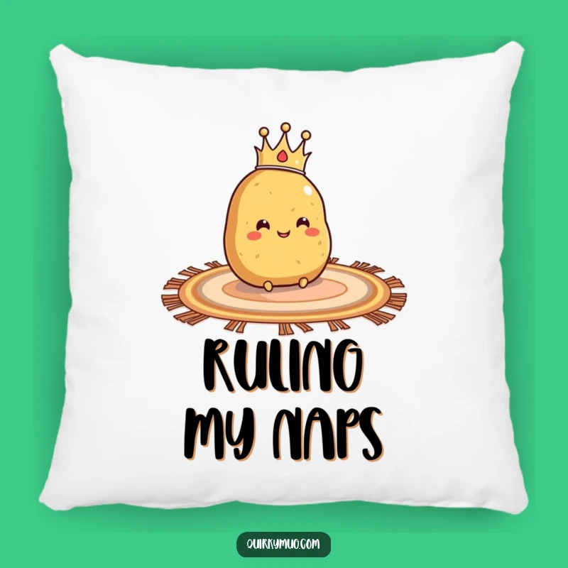 Funny Potato Pillow: Royal Comfort, Cozy Gift