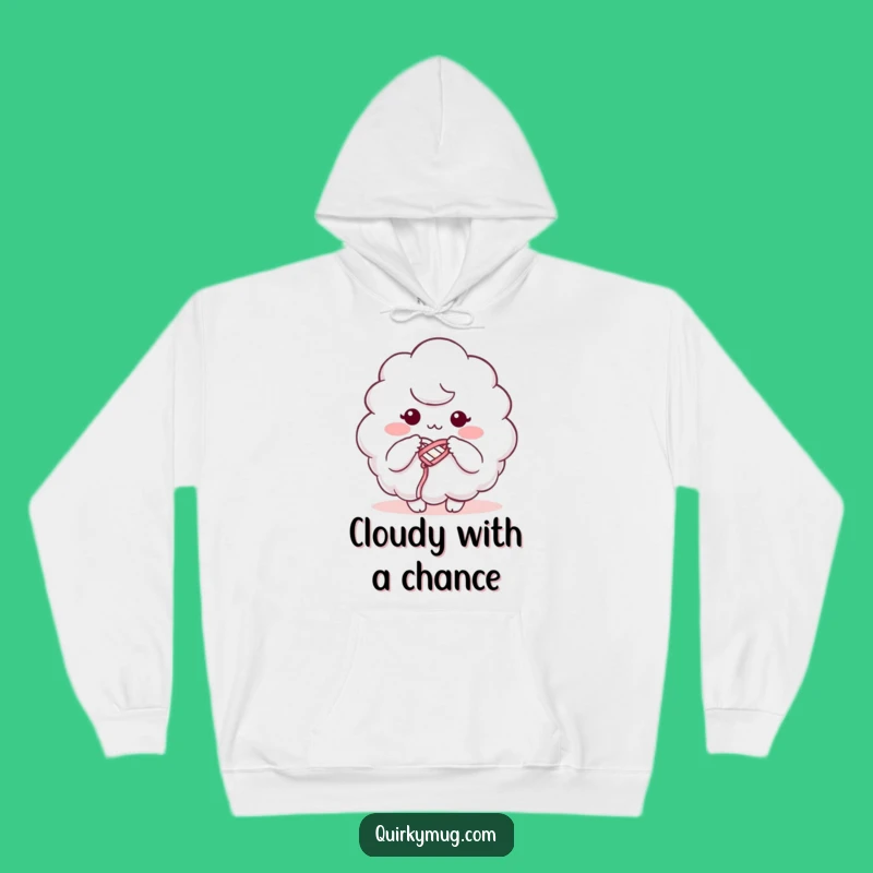 Funny Cloud Knitting Hoodie: Warm, Comfy, and Hilarious Gift for Witty Souls