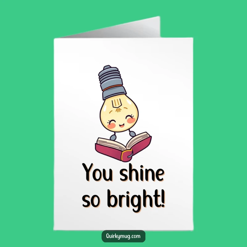 Free Printable Congrats Card: Funny Bright Idea, Downloadable Cleverness Humor