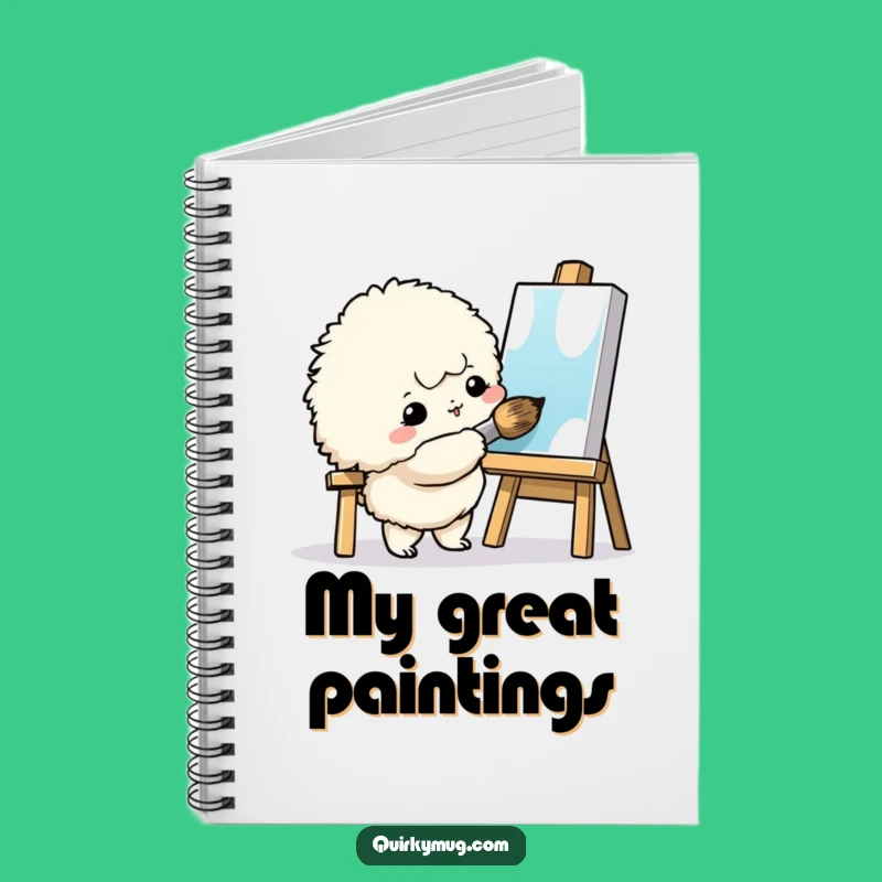 Funny Art Creature Notebook: Sketch Your Ideas, Great Funny Gift!