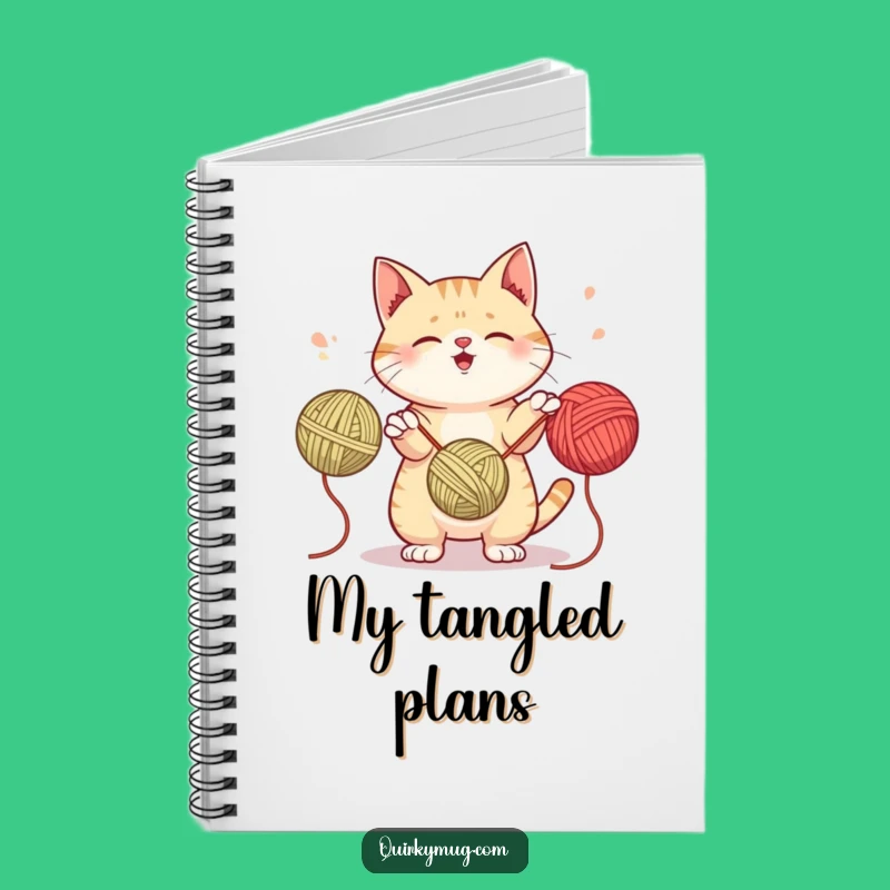 Funny Cat Juggler Journal - Playful Notebook, Perfect Funny Gift