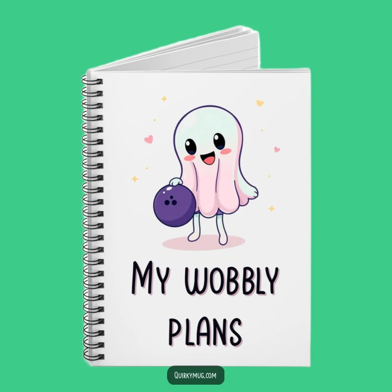Funny Jelly Notebook: Bowling Balance Journal, Perfect Gift Idea!