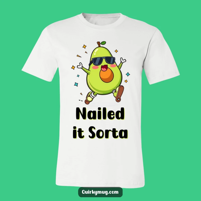 Funny Kawaii Avocado Roller Skate Fall T-Shirt - Best Humorous Gift