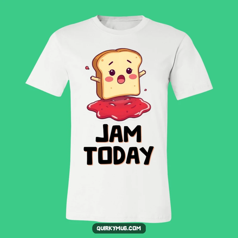 Funny Jam Dive Bread Tee - Silly T-Shirt, Perfect Funny Gift